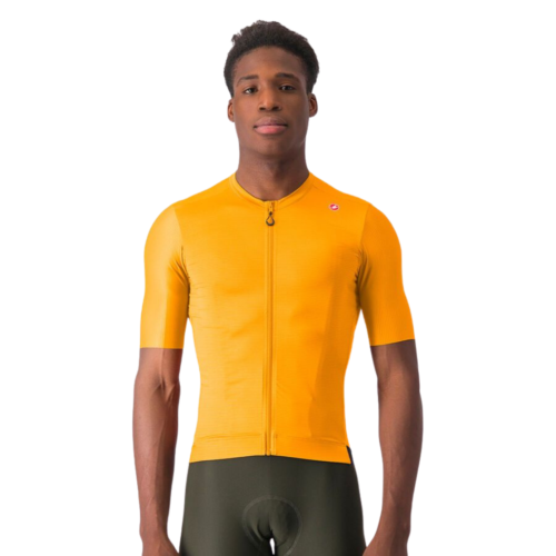 CASTELLI ESPRESSO JERSEY VIVID ORANGE/DARK GRAY S