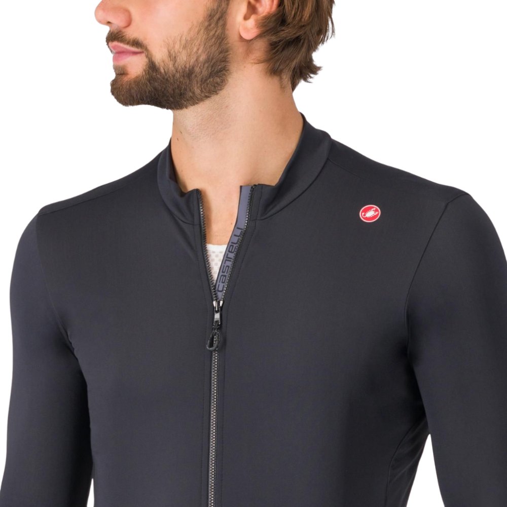 CASTELLI ESPRESSO TH JERSEY LIGHT BLACK M