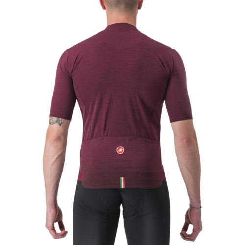 CASTELLI ESSENZA JERSEY RED WINE M