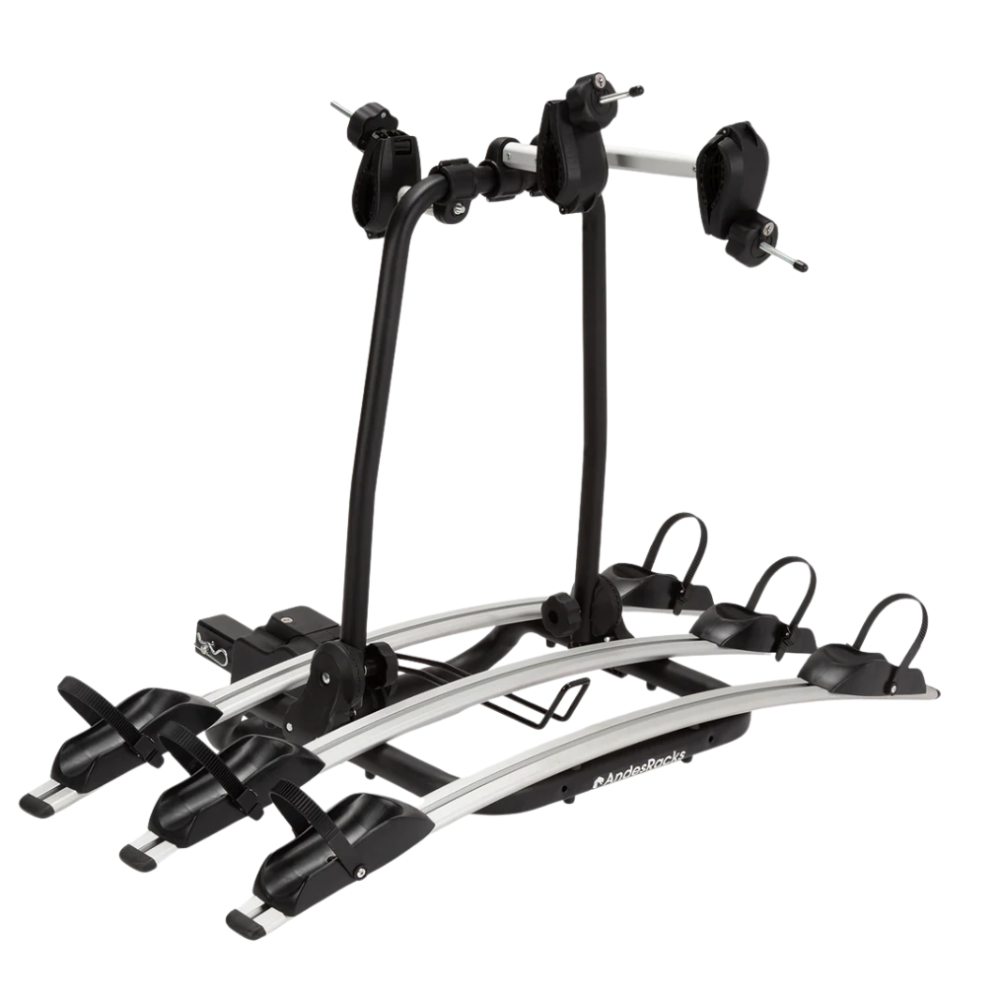 Portabicicleta enganche americano para 3 base